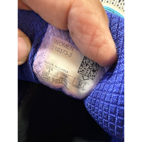 Saucony Ride Women's Running Shoes Size 9 Blue & Purple Mesh - Picture 10 of 10